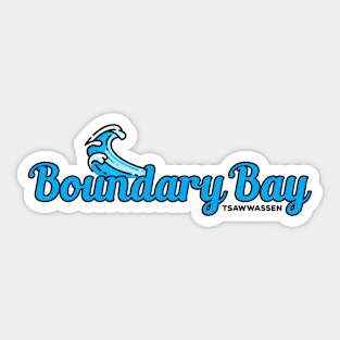 Boundary Bay Sticker